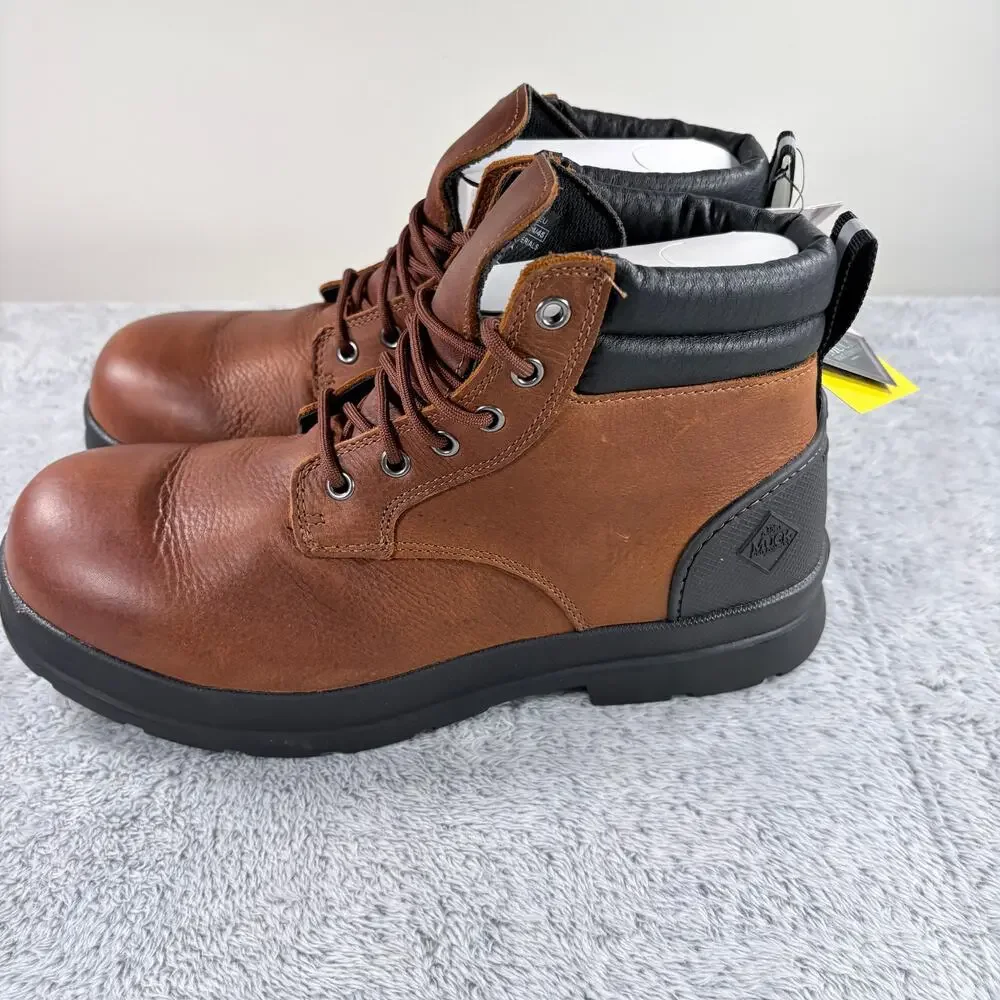 Muck Chore Farm Leather Boots CLLP-901 Waterproof‎ Work Barn Boots Men's 10 NIB
